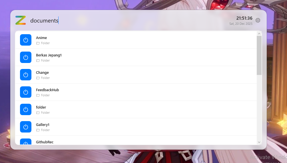 ZeroMix Extension - Pencarian